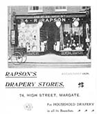 High street/R. Rapson Drapery Store No 74 [Guide 1903]